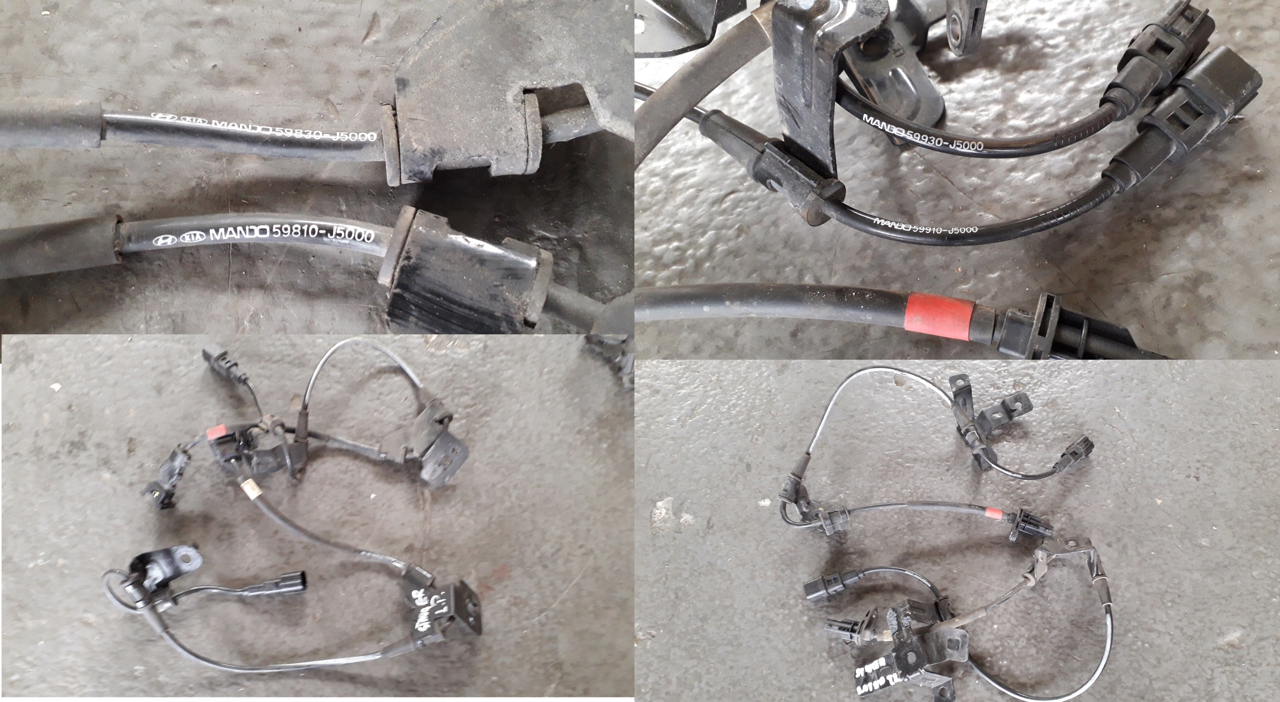 KIA STINGER 2017 2WD CZUJNIK ABS TYL TYLNY LEWY