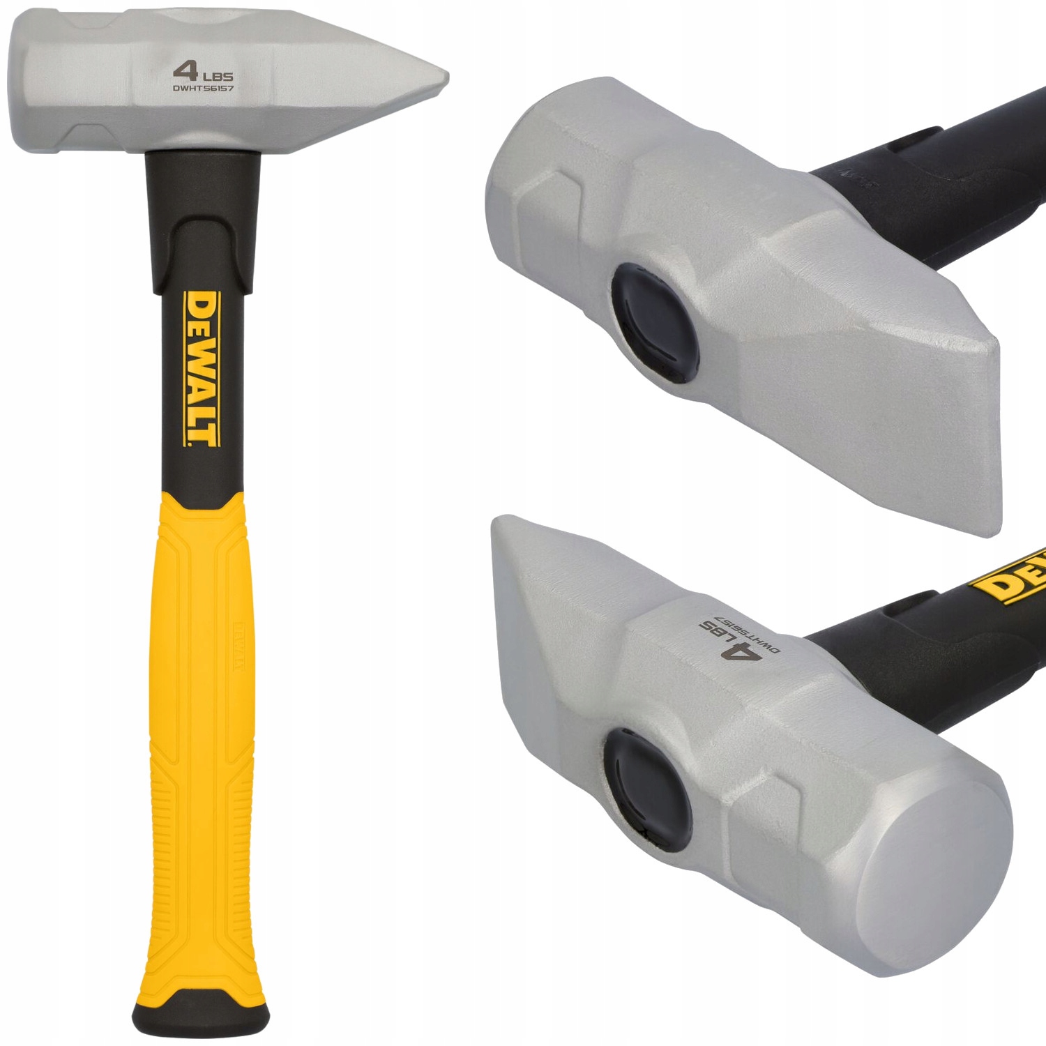 Dewalt Młotek stalowy kowalski z włóknem szklanym 1,81kg mocny DWHT56157-1