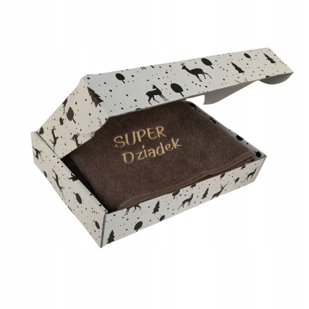 Prezent dla DZIADKA Ręcznik z haftem Materiał dominujący bawełna