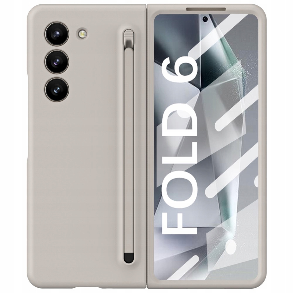 Pouzdro se sklem a stylusem pro Galaxy Z Fold 6 5G, Kryt, Obal, pouzdro