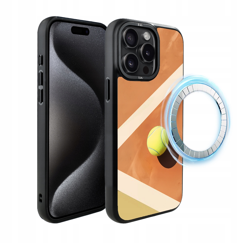 Pouzdro pro iPhone 15 Pro Ibizu DropGuard Matt s MagSafe, Tenis