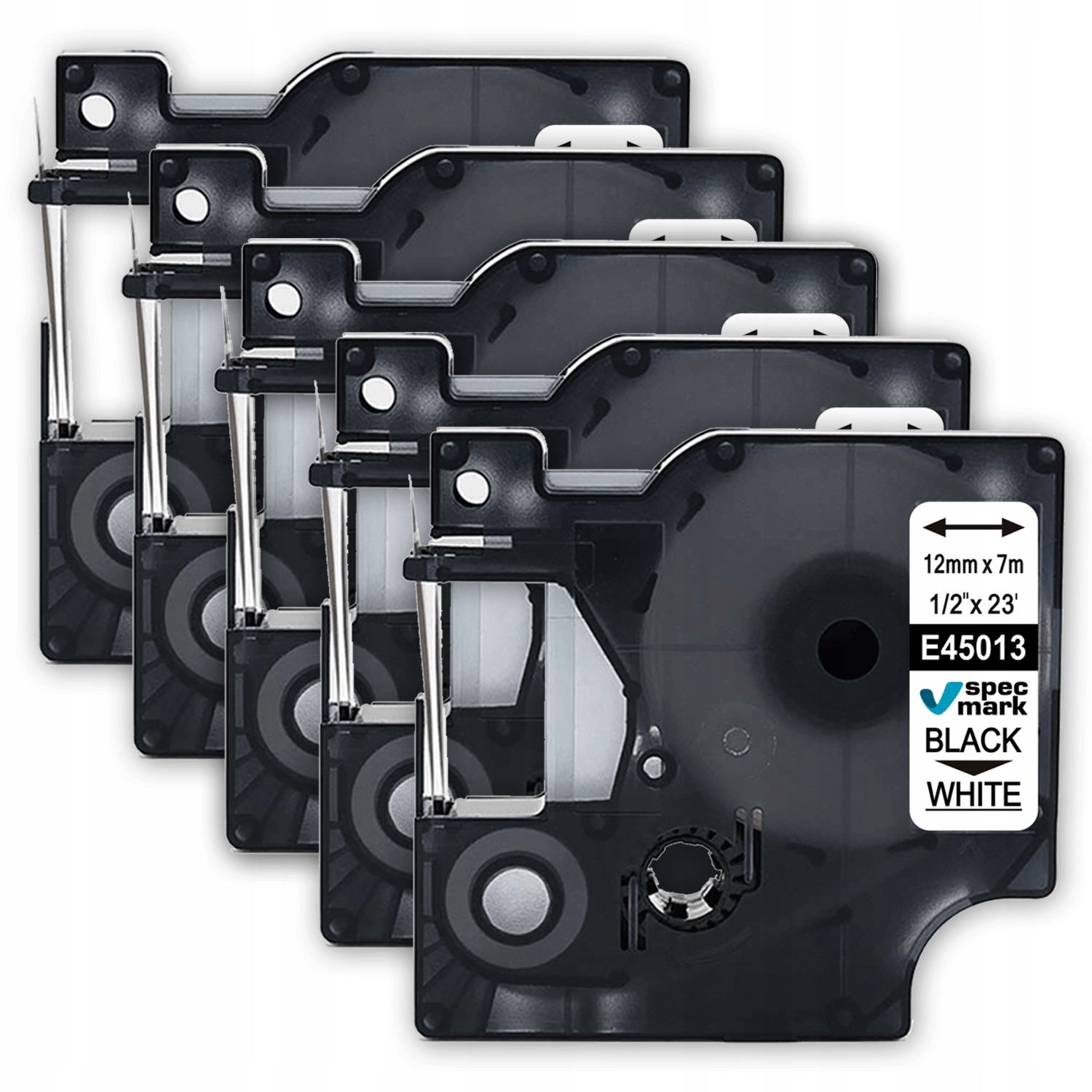 

5x Taśma do Dymo D1 45013 Lp 350 12mm 7mt