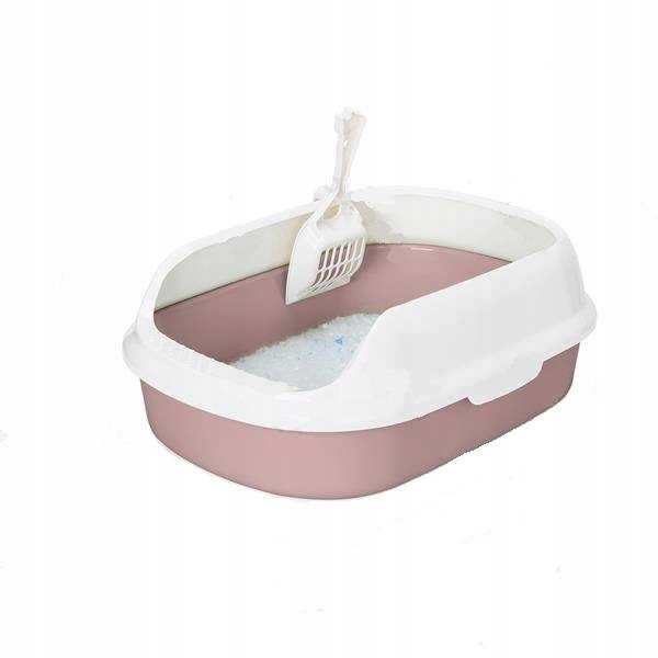 

Kuweta dla Kota Otwarta Z Ramką Na Żwirek +szufla