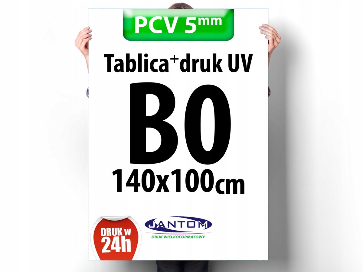 

Tablica Szyld Druk Uv Plansza Pcv 5mm B0