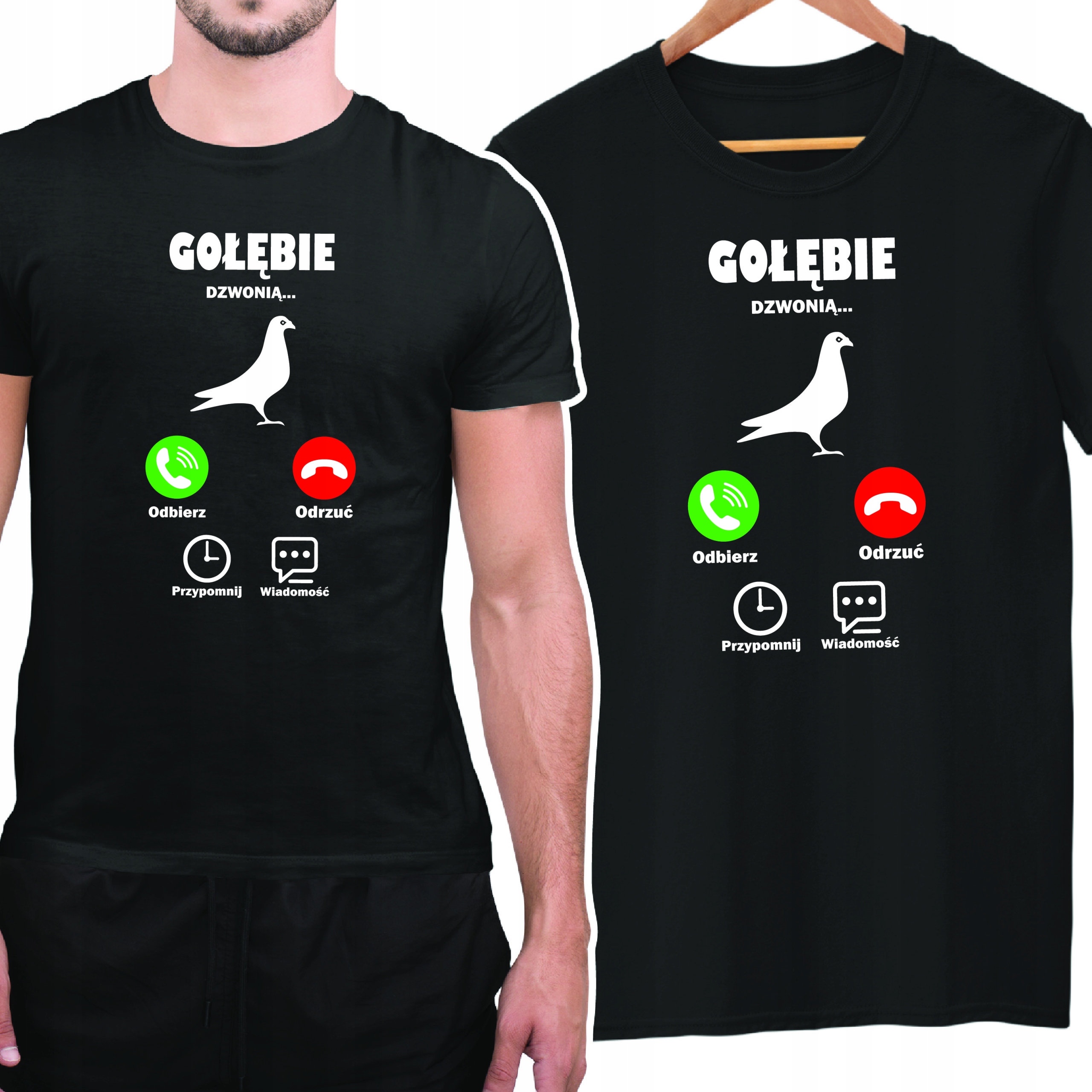 

Koszulka Dla Najlepszego Gołębiarza Gołąb Dzwoni