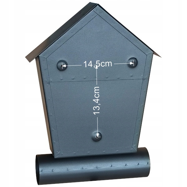 Skrzynka na listy T6/T - BRĄZOWY POLSKA SKRZYNKA POCZTOWA Marka R&D