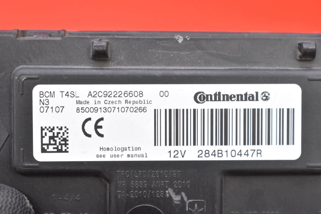 control unit module BCM 284B10447R DACIA DOKKER 1.6 SCe 102 KM 12-17