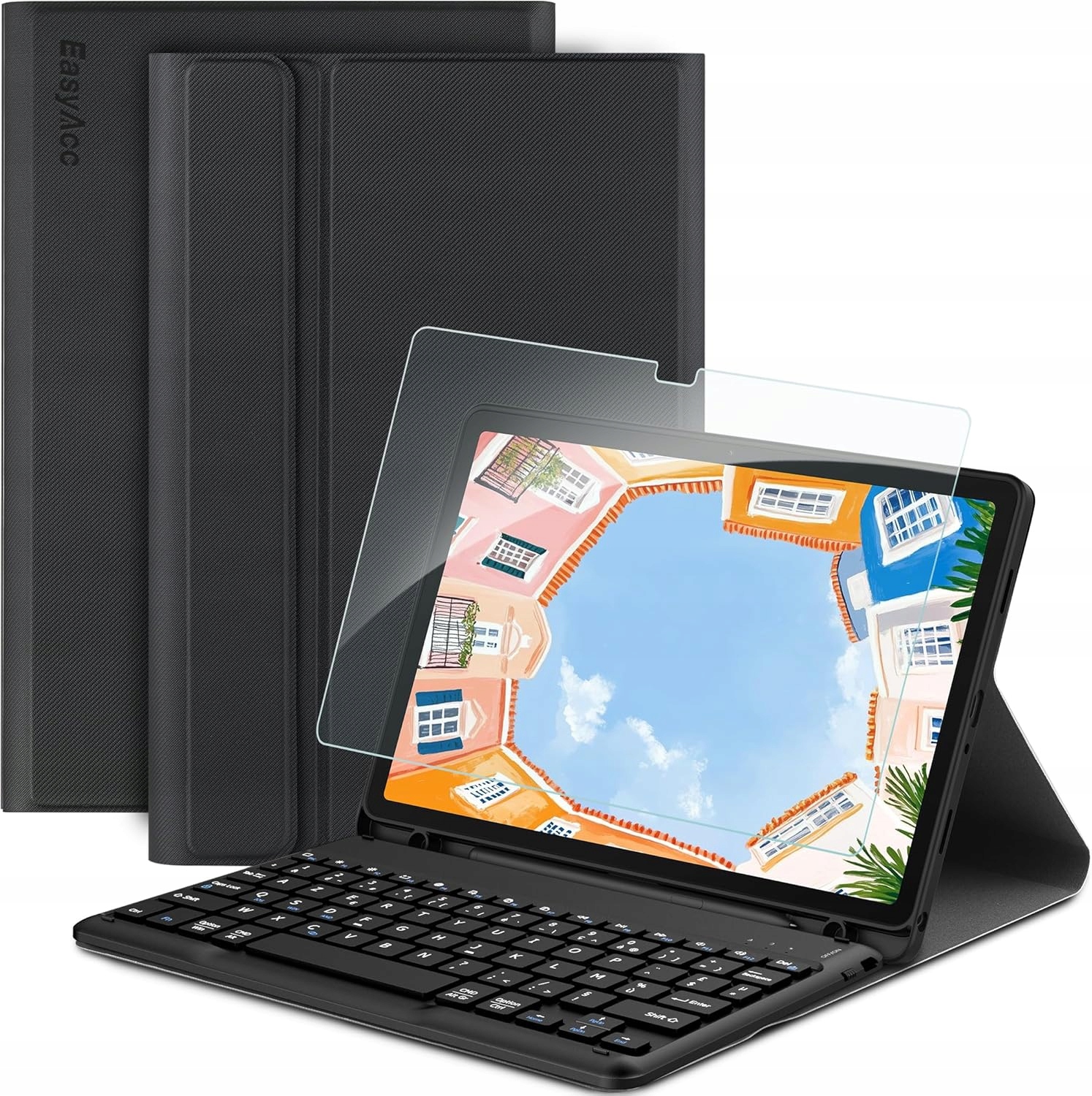 Puzdro s klávesnicou EasyAcc pre Samsung Galaxy Tab A9+ 11 SM-X210/X215/X216