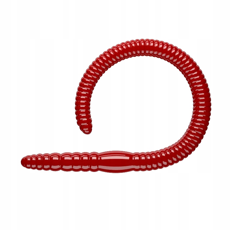 Libra Lures Flex Worm Junior 65 021 Red Cheese