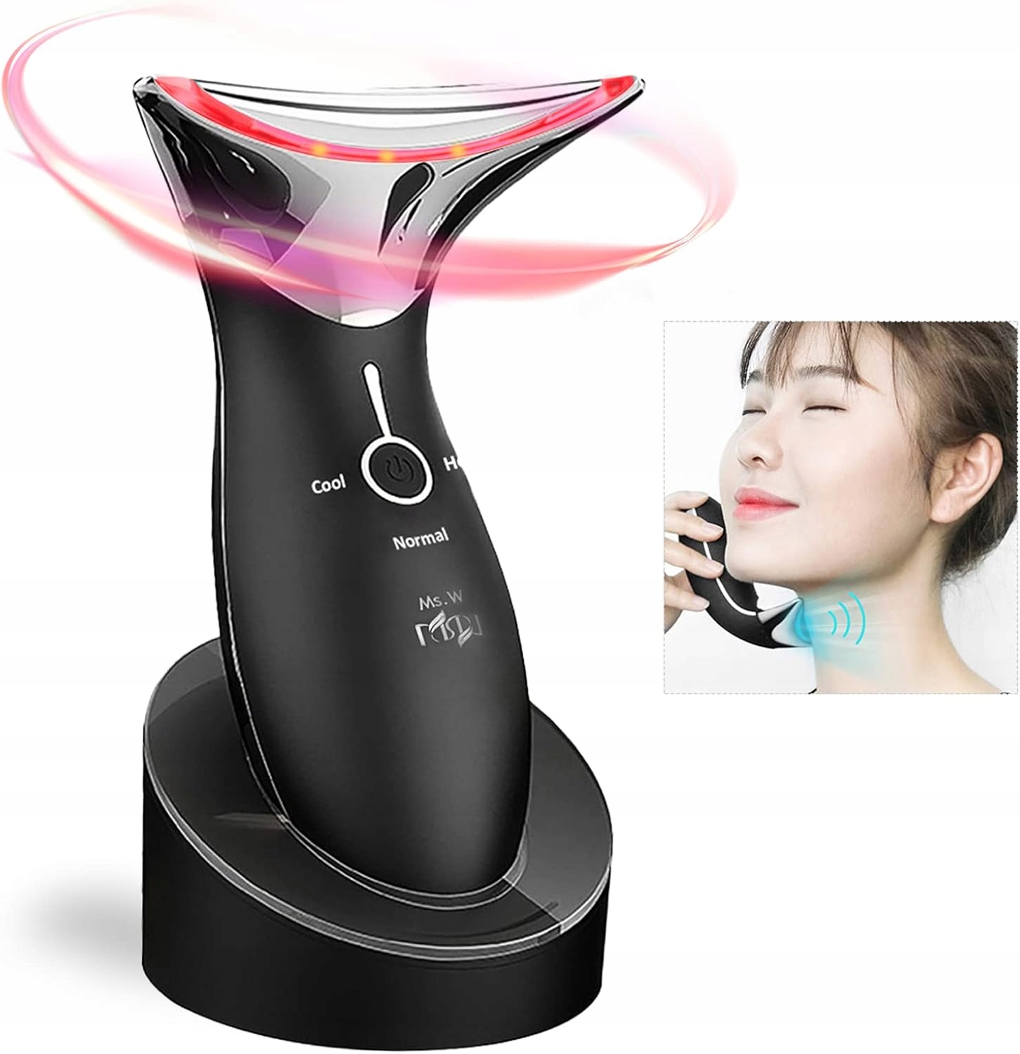 Masážní Přístroj Na Obličej Led Liftingový Proti Vráskám