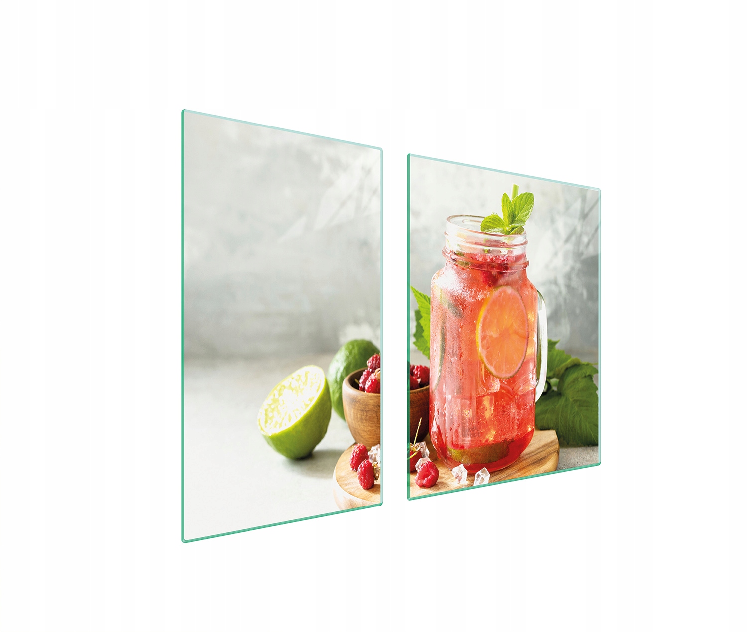 Sklenená Doska A Doska Na Krájanie 100x52 Drink Tvrdené Sklo
