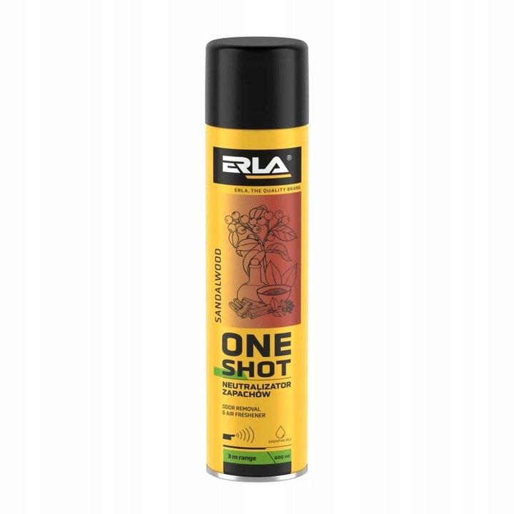

Erla One Shot neutralizator zapachów Sandalwood