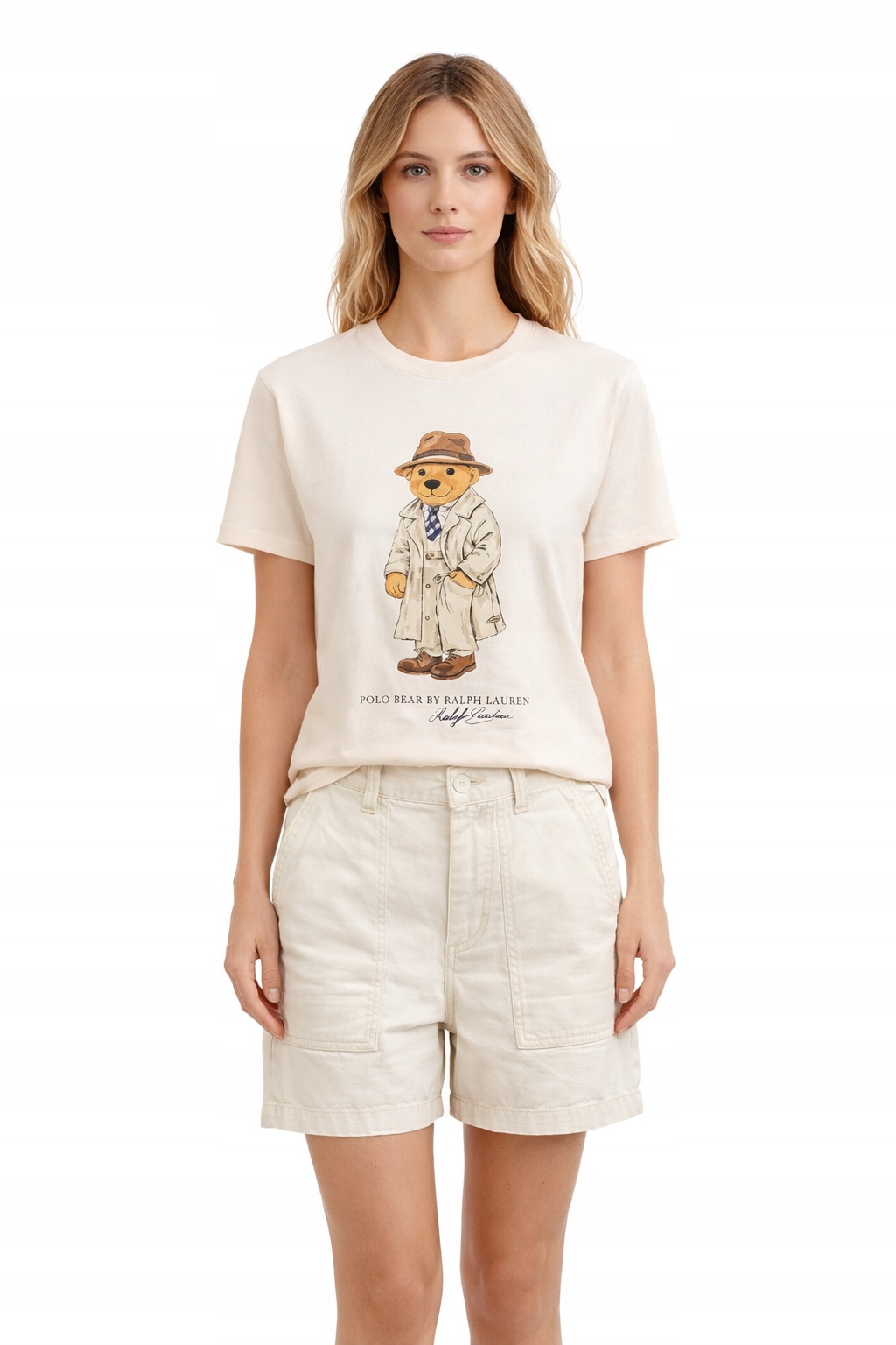 Polo Ralph Lauren Vlněné Tričko S Potiskem Medvídka S I3B