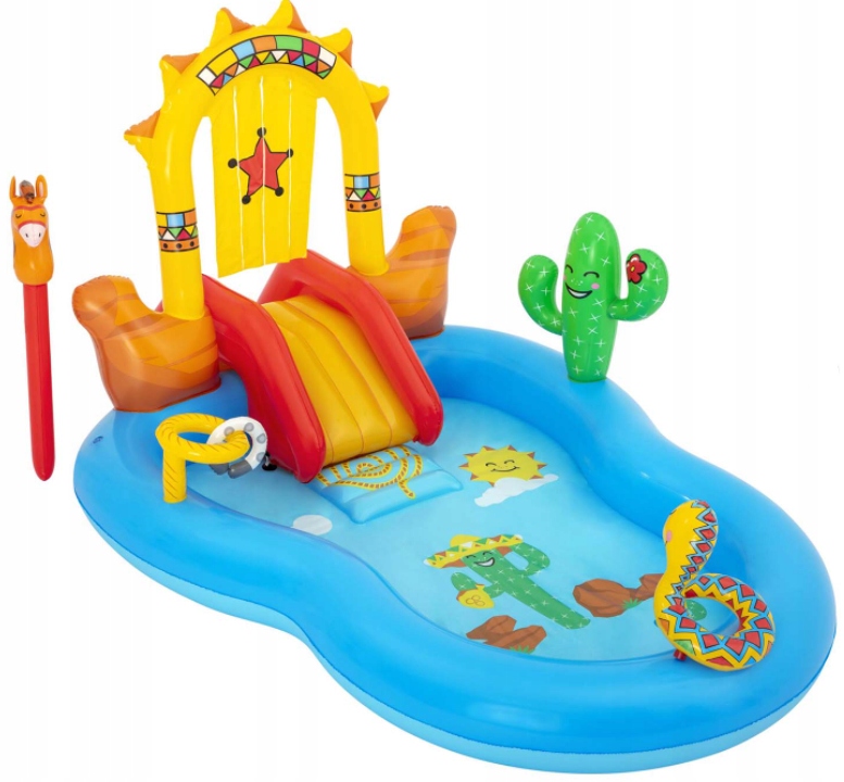 Basen Nadmuchiwany Plac Zabaw Dziki Zachód Bestway
