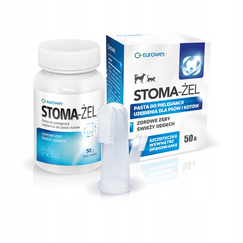 

Eurowet Stoma-Żel 50g Szczoteczka do zębów