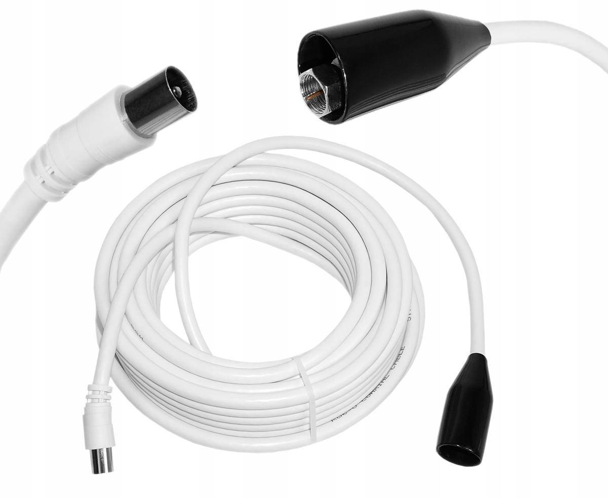 Anténní Kabel Konektor F Konektor Koaxiální Kabel 10 m vnější vnitřní