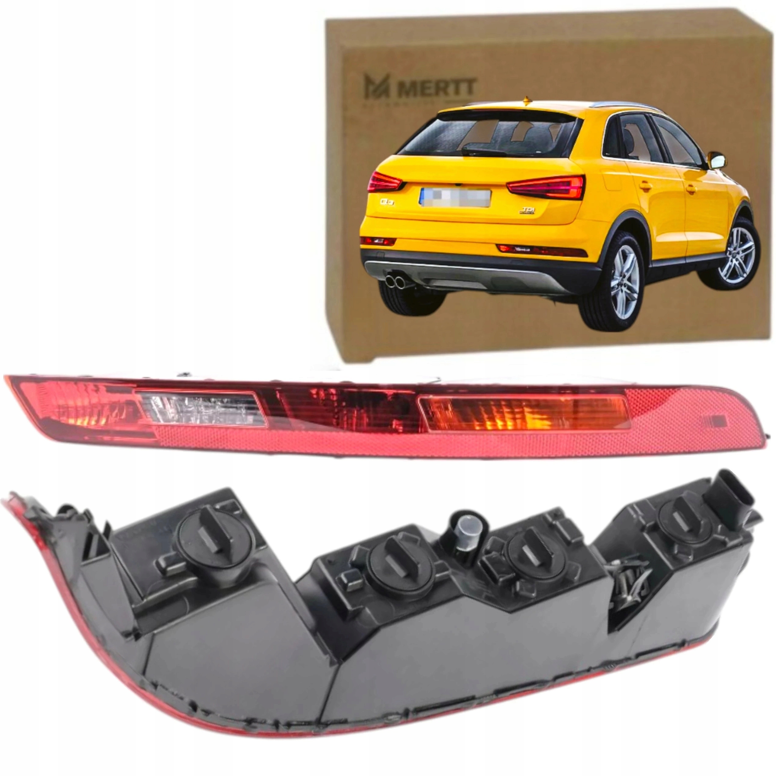Lampa Zadního Nárazníku Pravá Protimlhová 8U0945096B Audi Q3 8U 15-18