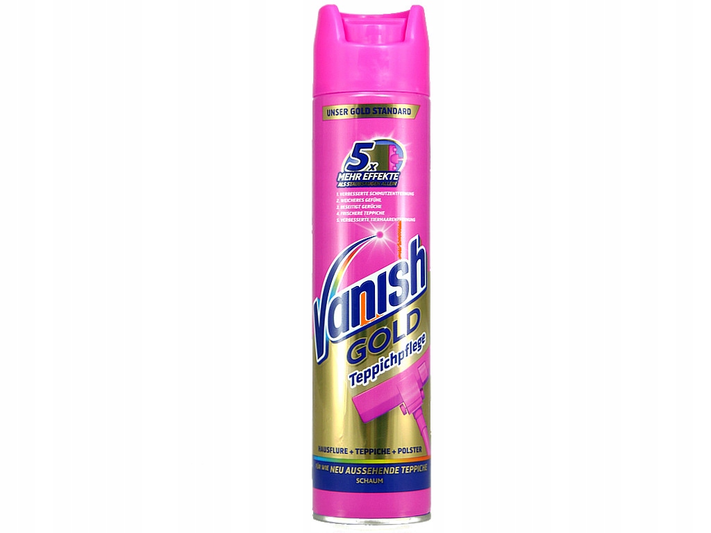 

Vanish Gold Pianka Czyszczenia Dywanów 650ml De