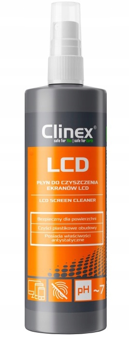 

Płyn do czyszczenia ekranów Clinex 200 ml