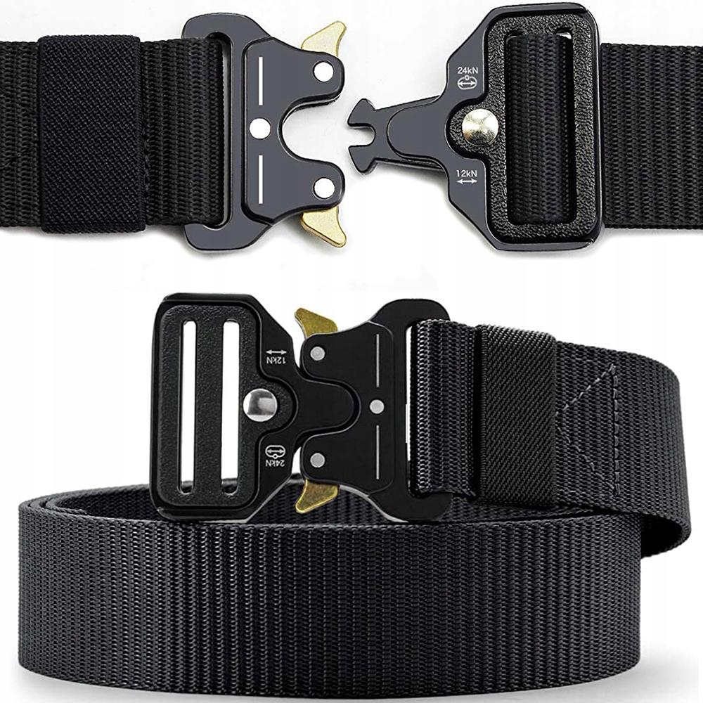 PASEK MĘSKI parciany WOJSKOWY do spodni TAKTYCZNY SURVIVAL QR PREMIUM EAN (GTIN) 5903990688416