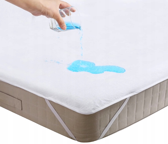 OCHRANIACZ NA MATERAC 160x200 WODOODPORNY PODKŁAD