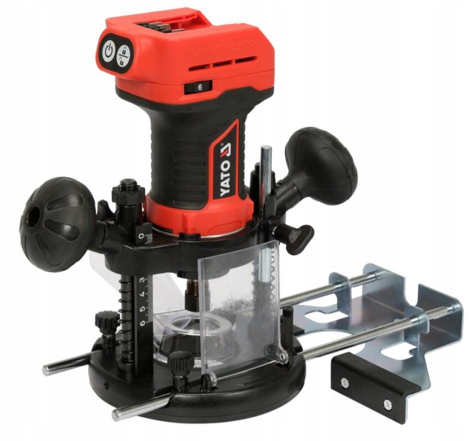 YATO FREZARKA 3W1 GÓRNOWRZECIONOWA/ KRAWĘDZIOWA/SZLIFIERKA PROSTA 18V 6/8mm