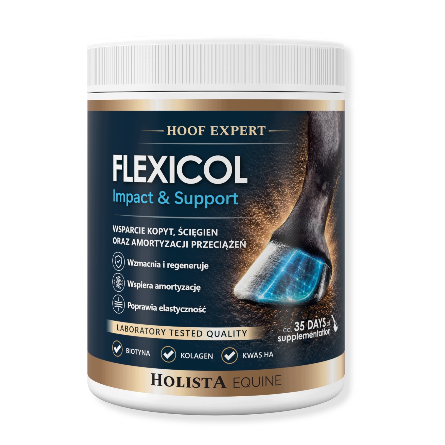 Flexicol Impact & Support 1000g Sprawne kopyta, odporne ścięgna i stawy