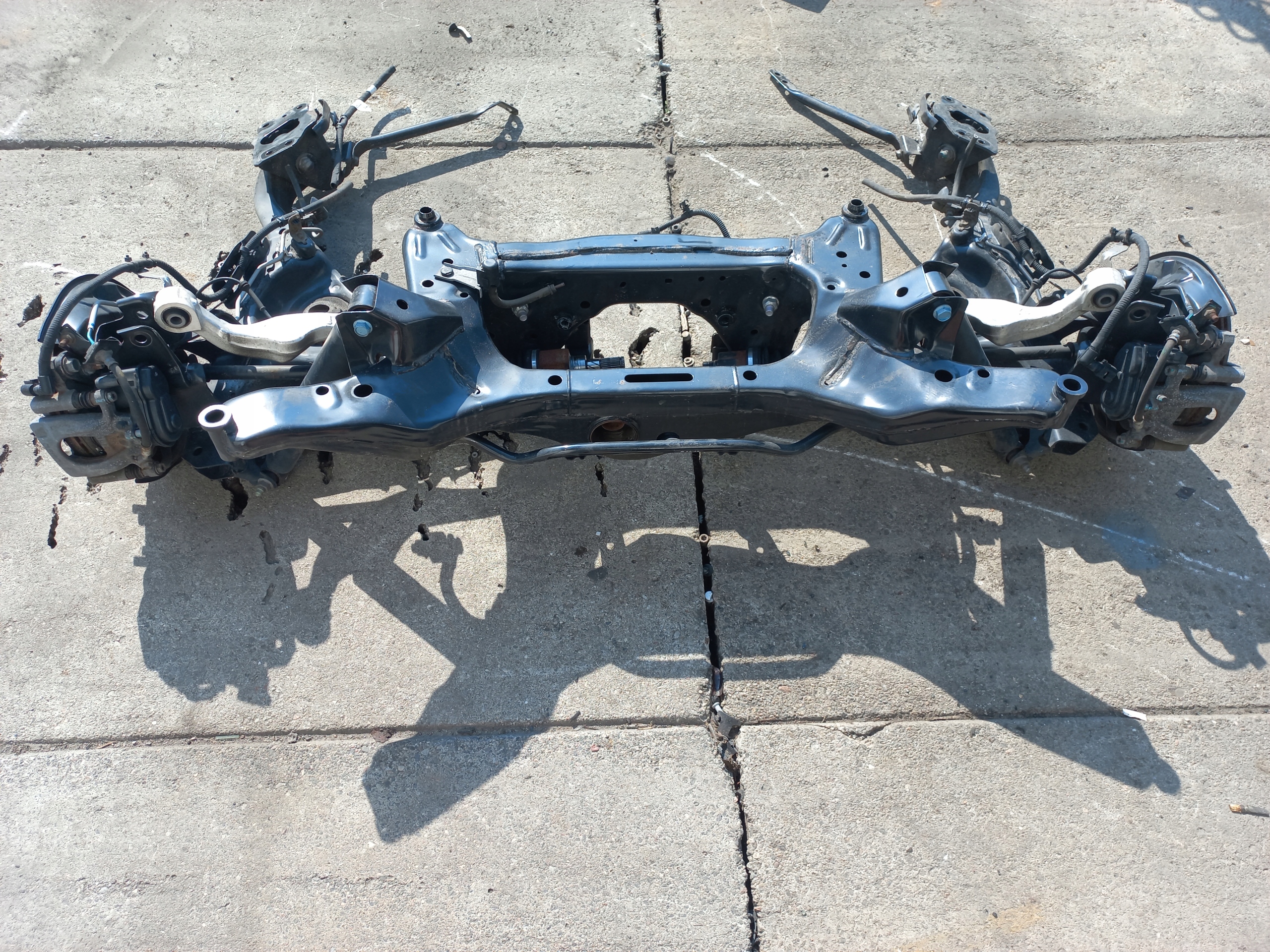 RENAULT KOLEOS II LIFT ZAWIESZENIE TYŁ WÓZEK ZWROTNICA PÓŁOŚ KOMPLET 4x4