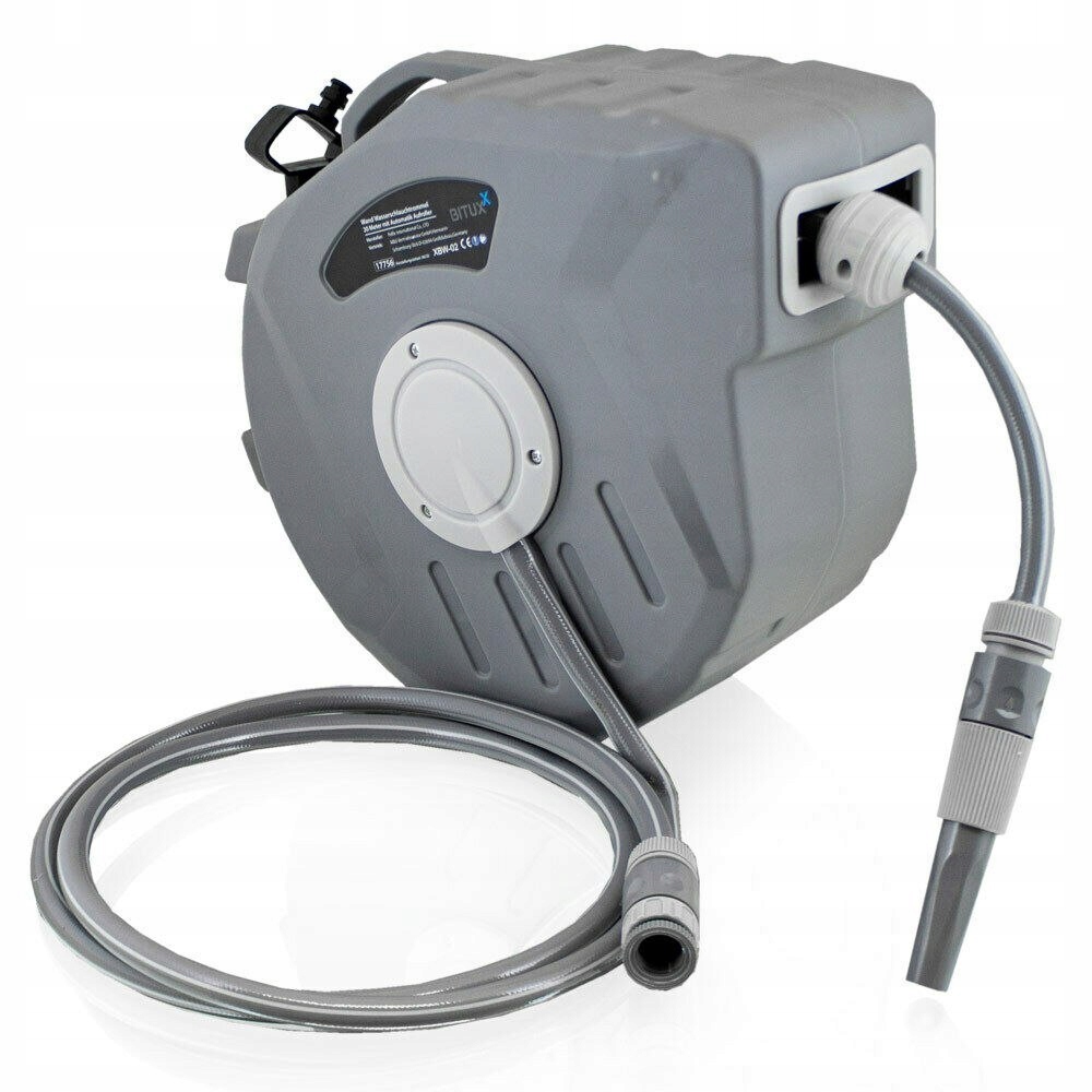 Záhradná hadica na navíjači vody v záhrade 20 m, automatický navíjač