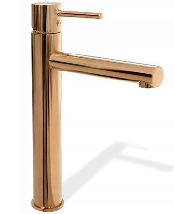 

Bateria Umywalkowa Tess Rose Gold Miedź- Rea