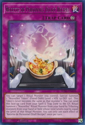 

Yu-Gi-Oh! Tcg: Recette de Personnel (Staff Recipe)