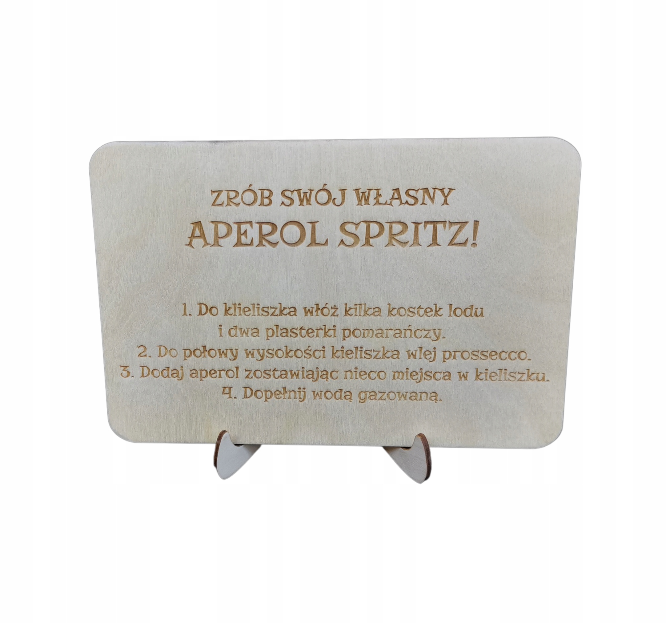 

Instrukcja Aperol Spitz na stół weselny