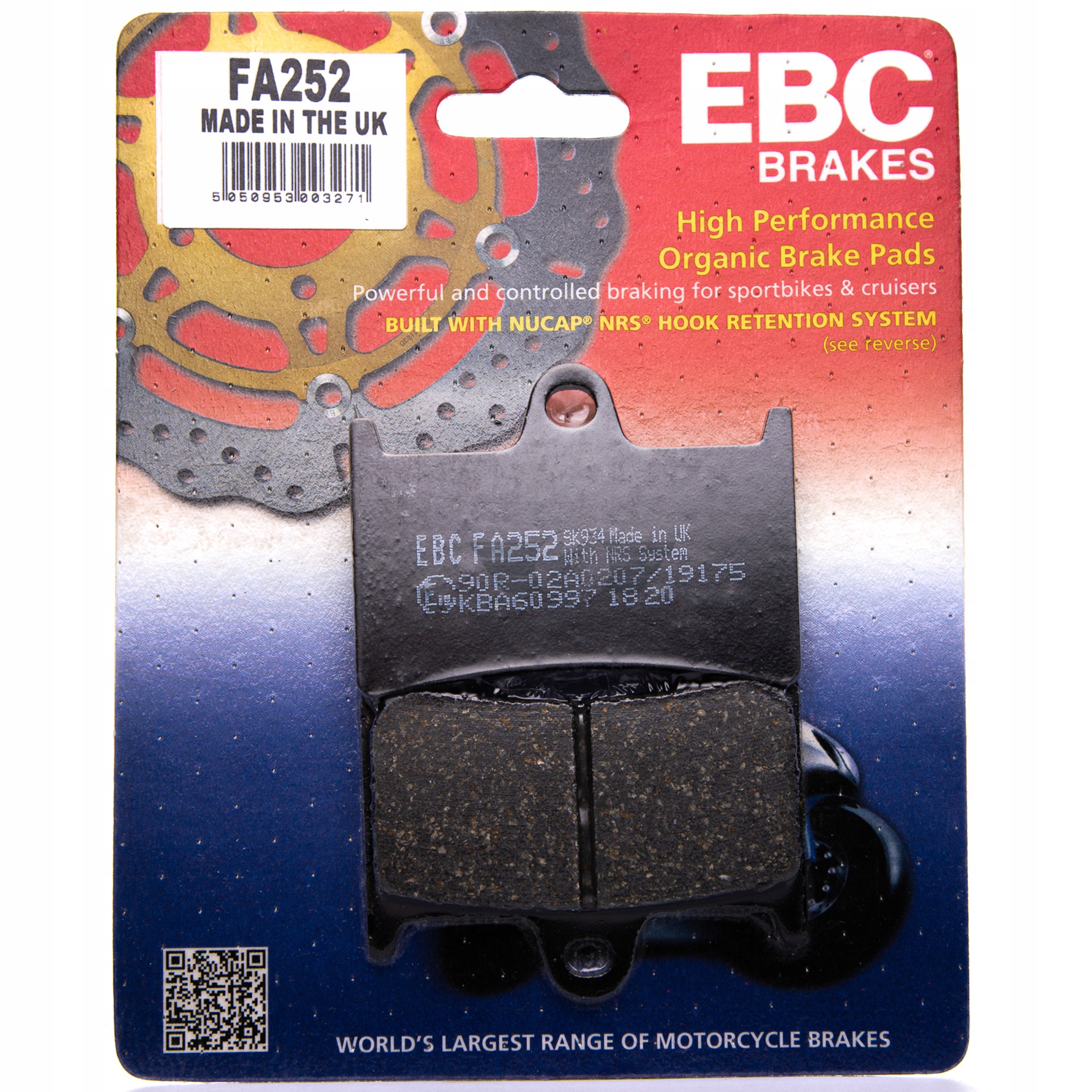 

Klocki Hamulcowe Ebc Yamaha FZ6 S2 2007-2009