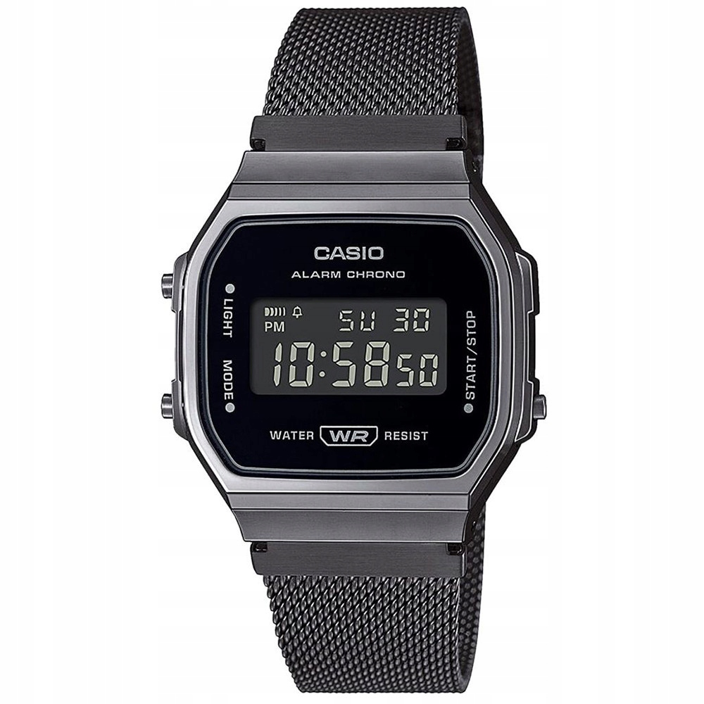 Hodinky Casio Vintage A168WEMB-1BEF černé