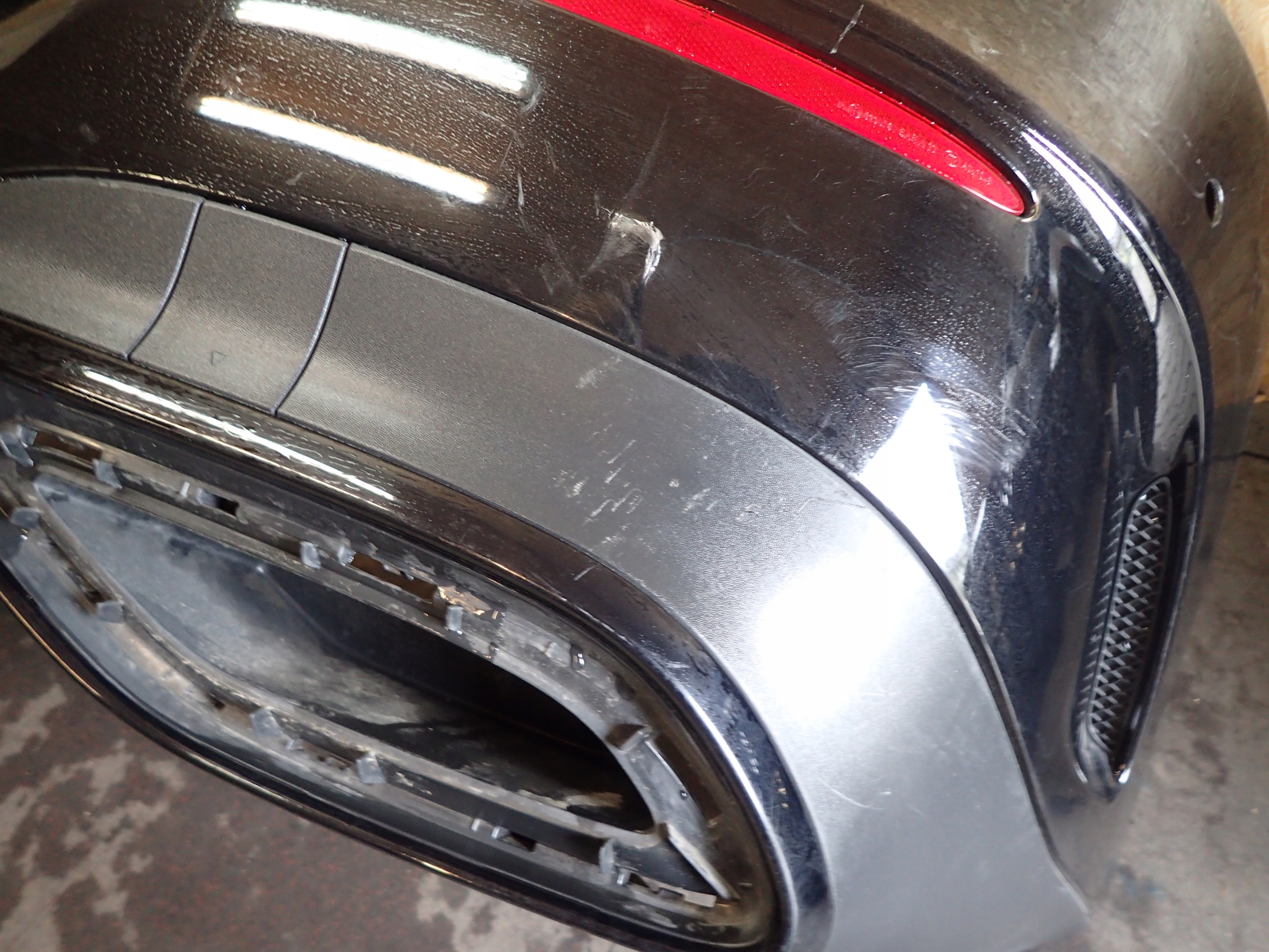 bumper rear part MERCEDES CLA W118 AMG