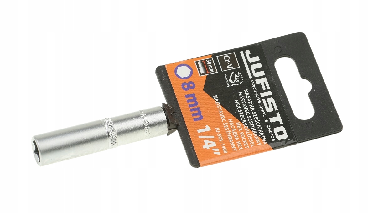 

Nasadka 1/4 Cala 8x50 mm Długa Jufisto