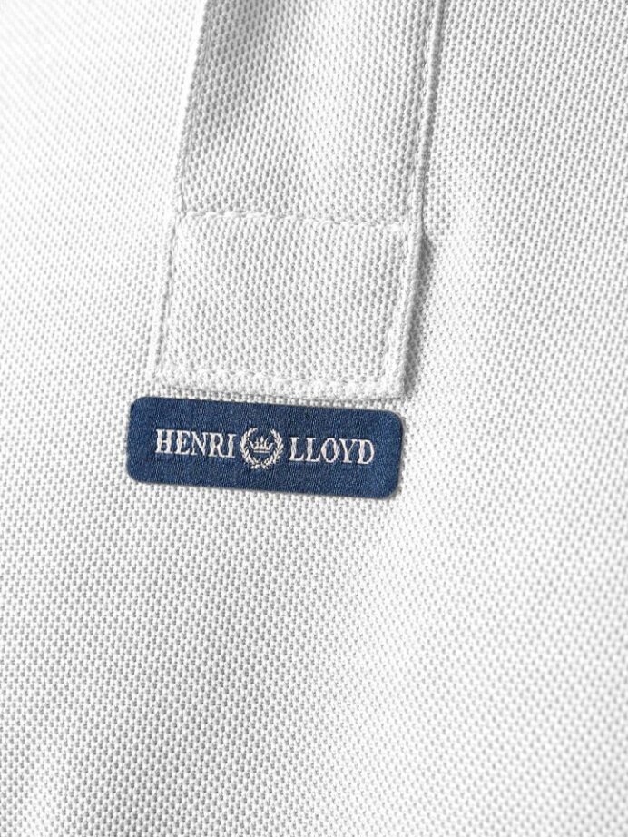 KOSZULKA MĘSKA HENRI LLOYD UPF50+ DRI-FAST POLO WHITE XL Rękaw krótki rękaw