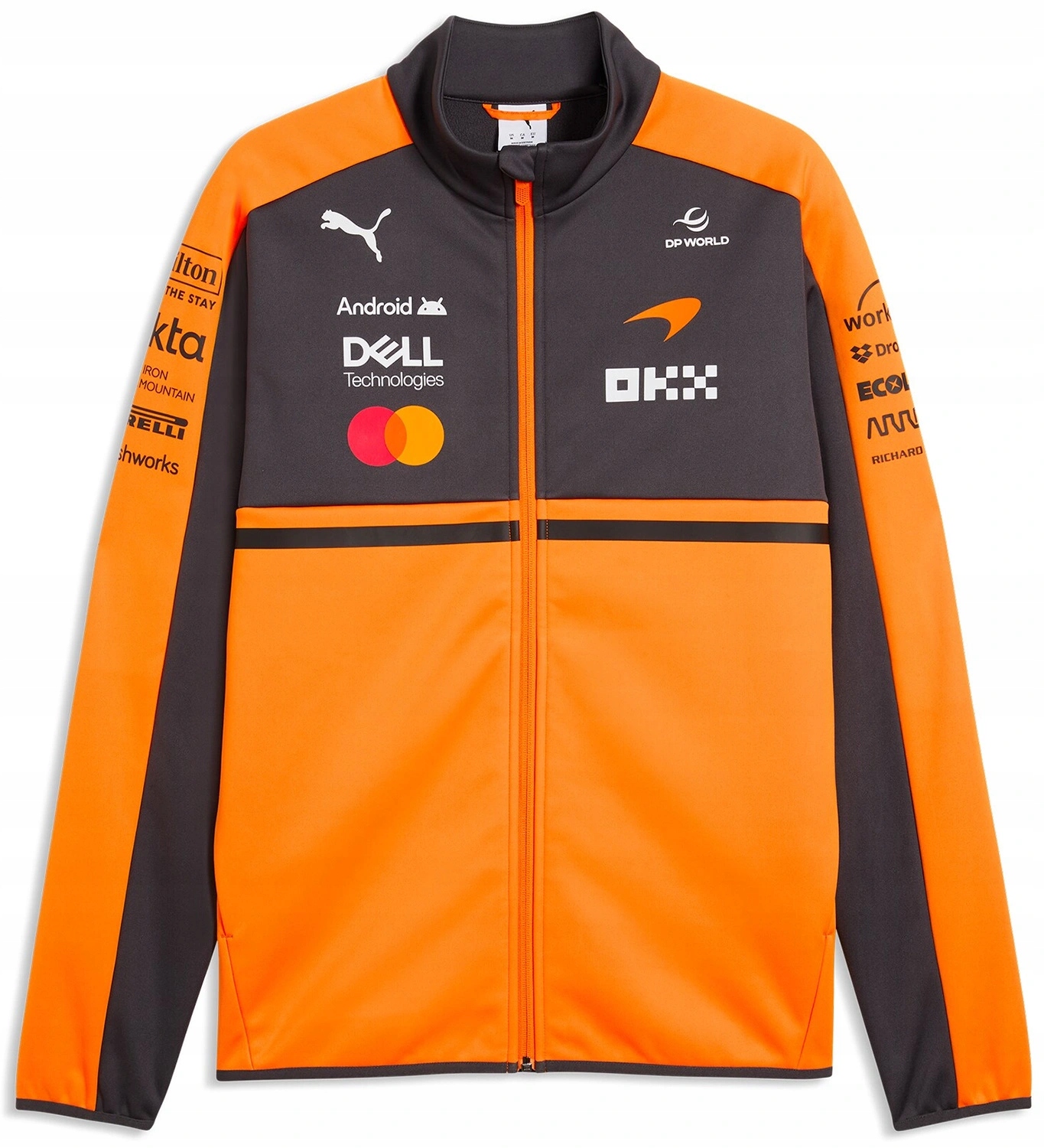 Bunda McLaren F1 2026 Team Softshell oranžová vel. L