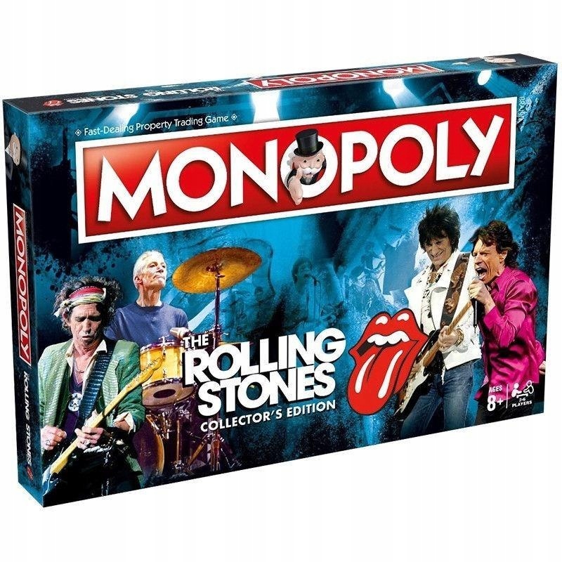Gra planszowa Monopoly The Rolling Stones Hasbro