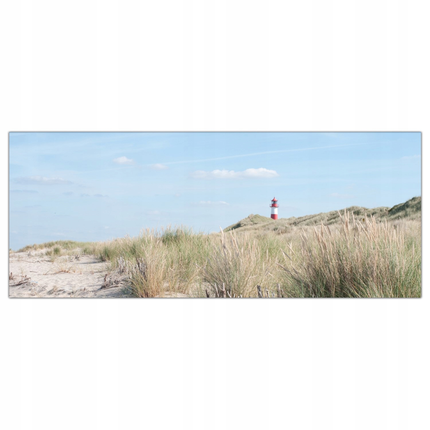 

Obraz na szkle Foto Latarnia Morska Plaża 125x50
