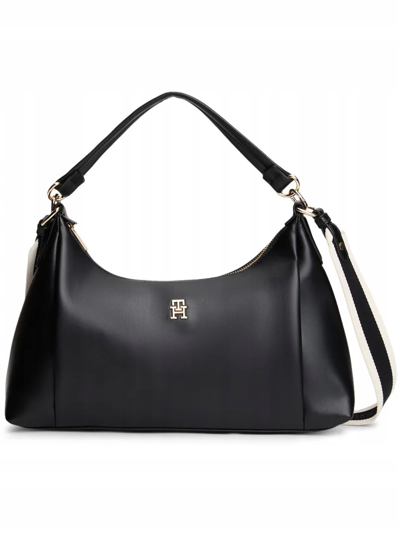 Kabelka Přes Rameno kabelka Tommy Hilfiger Th Essential Shoulder Bag AW0AW18373 Bds