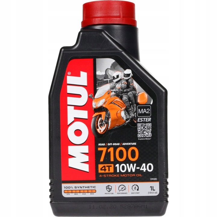 

Olej Motul 7100 4T 10W40 MA2 10W-40 1L
