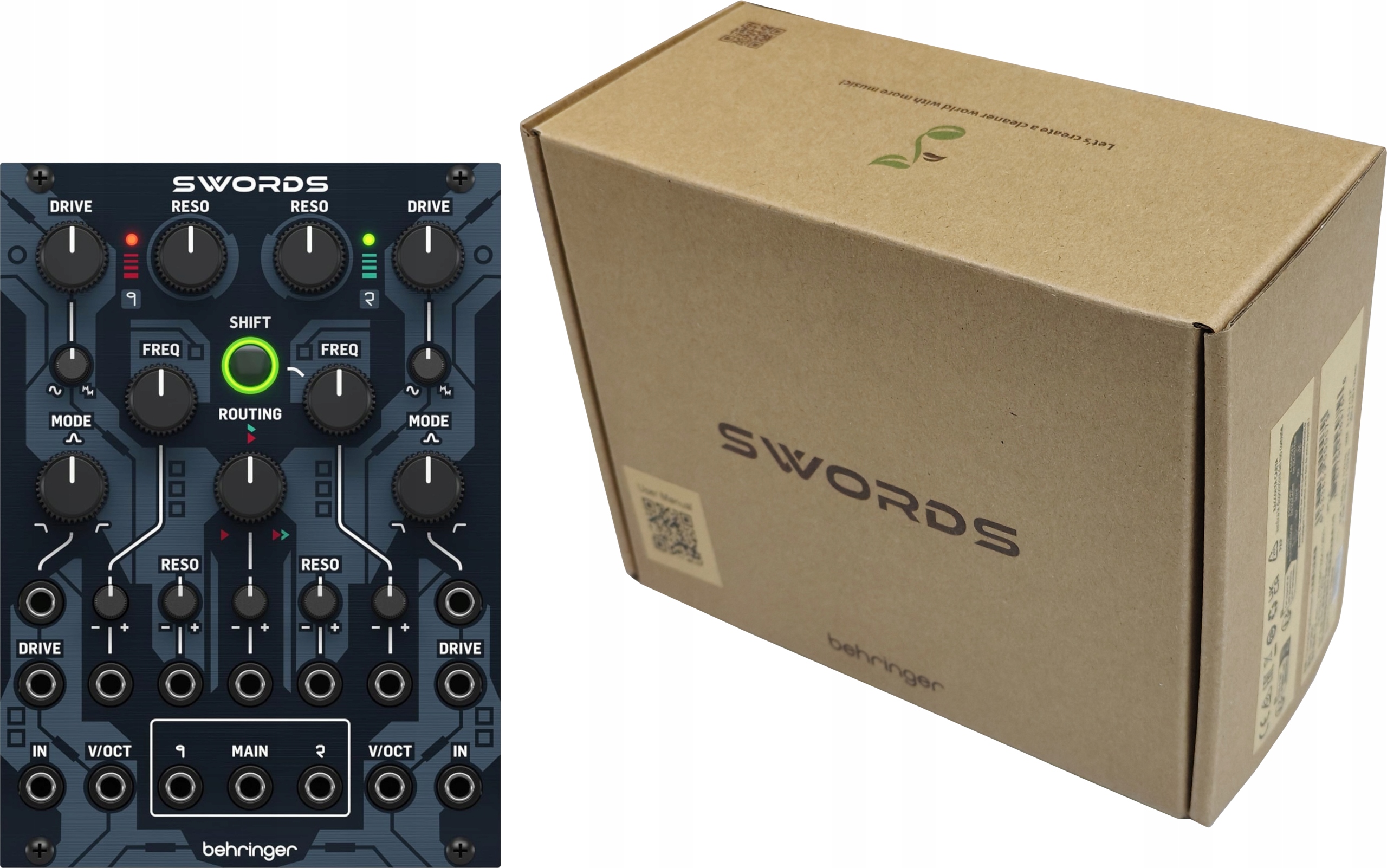 Analogowy Filtr Wielomodułowy Behringer Swords Moduł Syntezatora