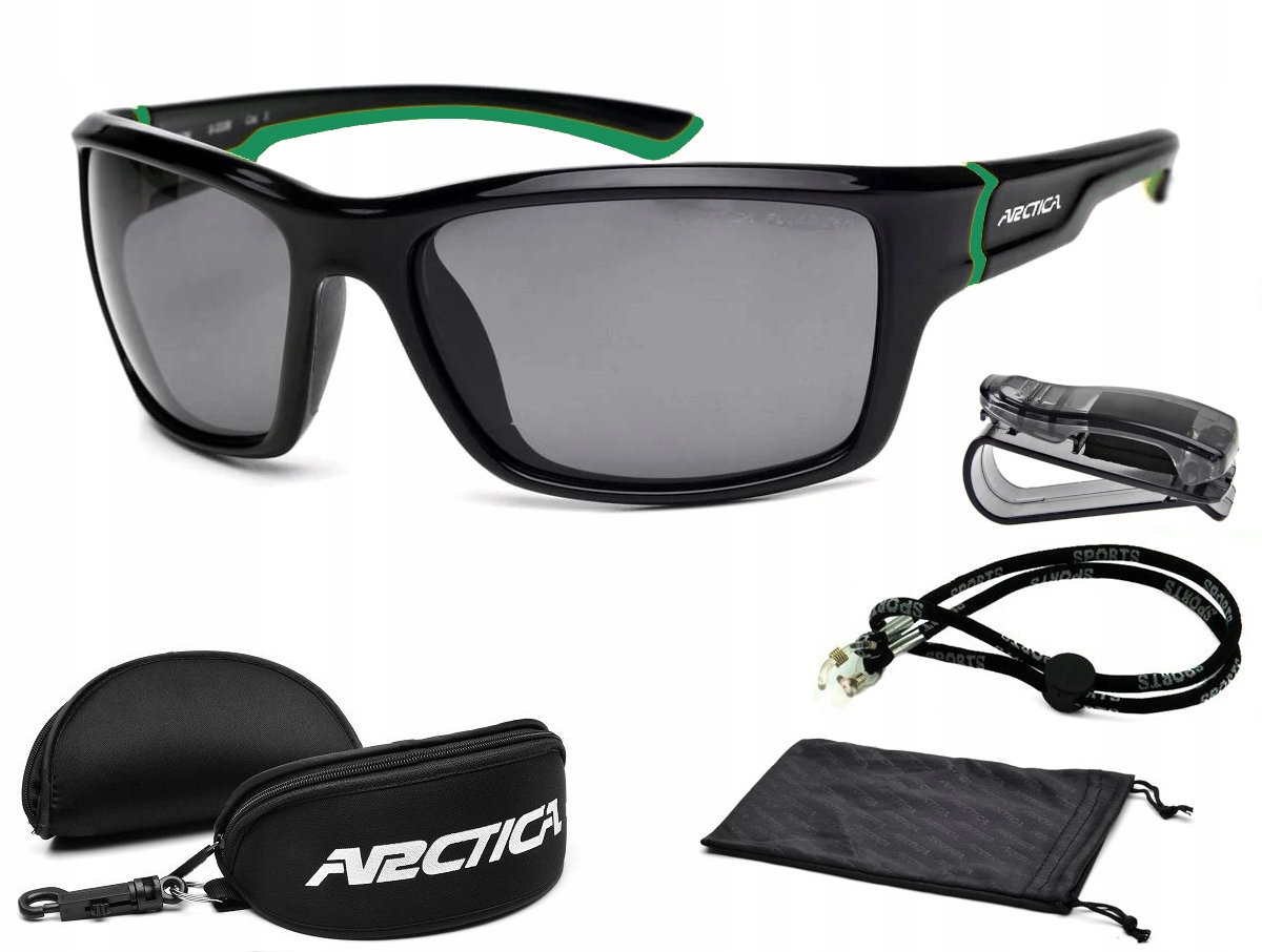 Arctica Sluneční Polarizační Brýle S-222B Pro Běhání Na Kole