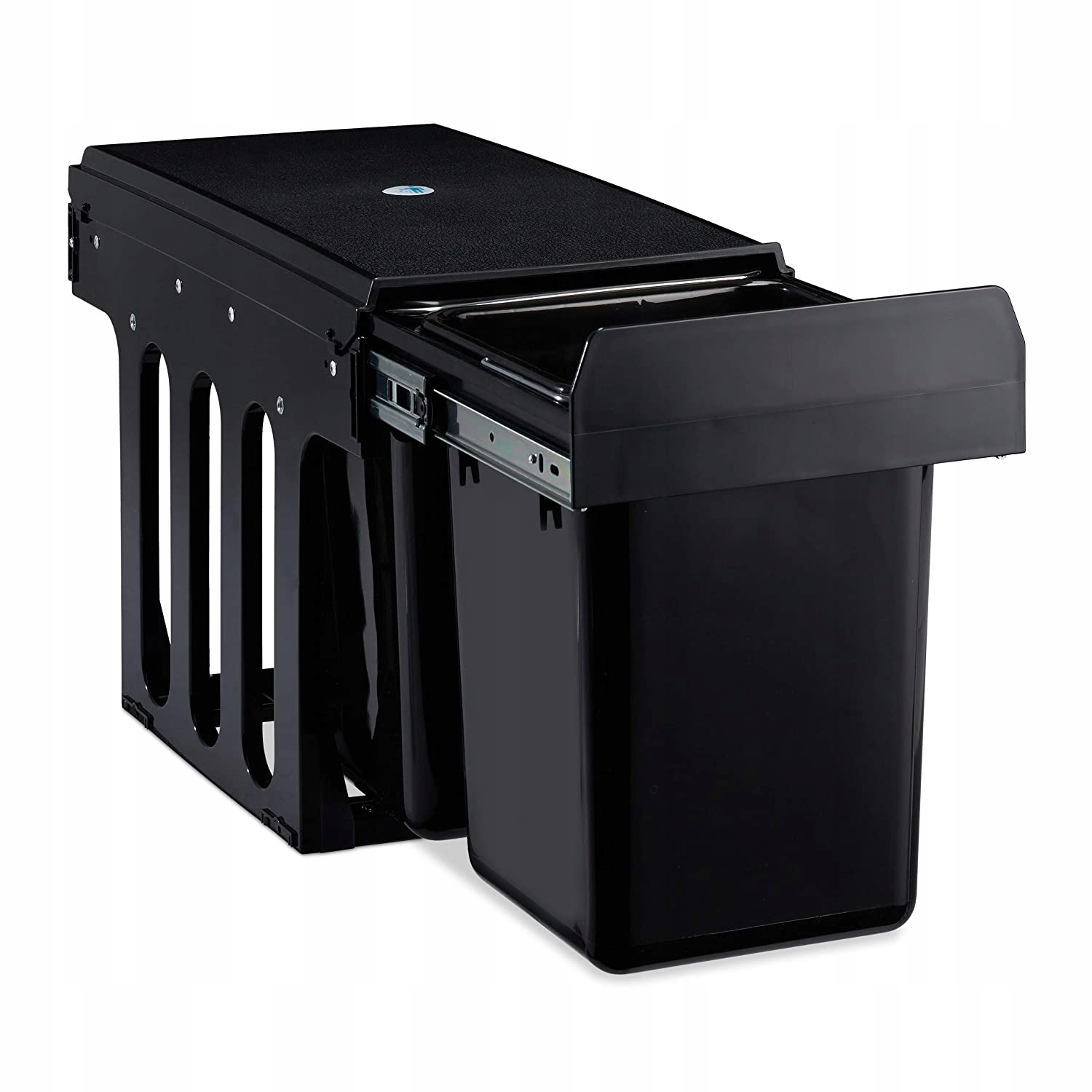 Kôš na odpadky Relaxdays 8 l čierny