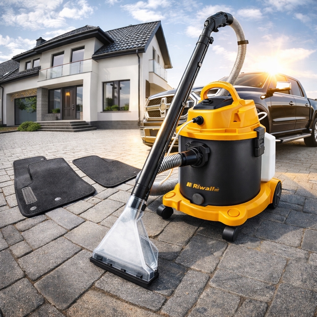 Пилосос розмитнюючий Riwall Pro ROP-01 4w1 2200eW прання килимів та оббивки Бренд Riwall Pro