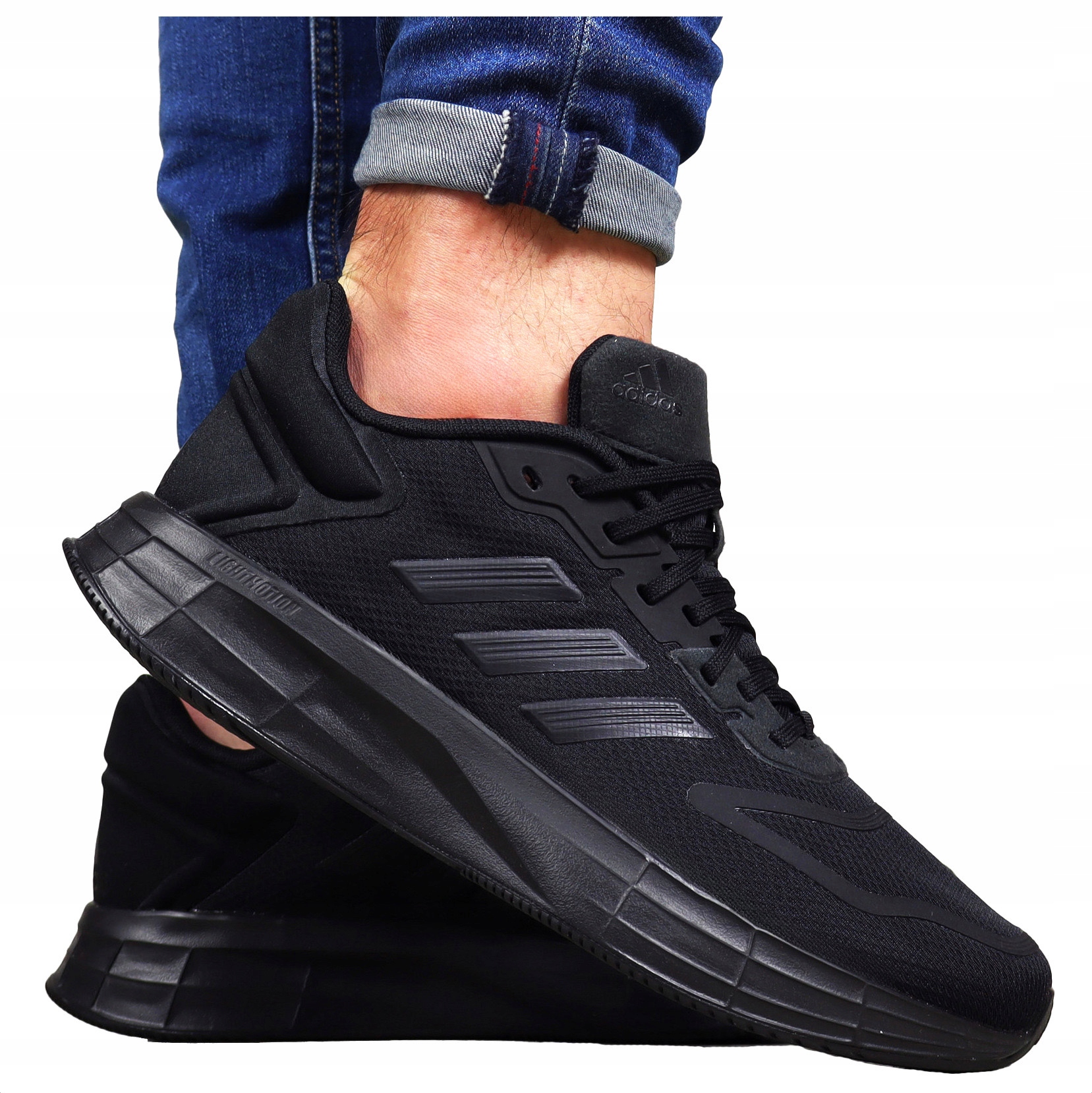 Adidas pánské běžecké boty Černé sportovní tréninkové Pohodlné do práce