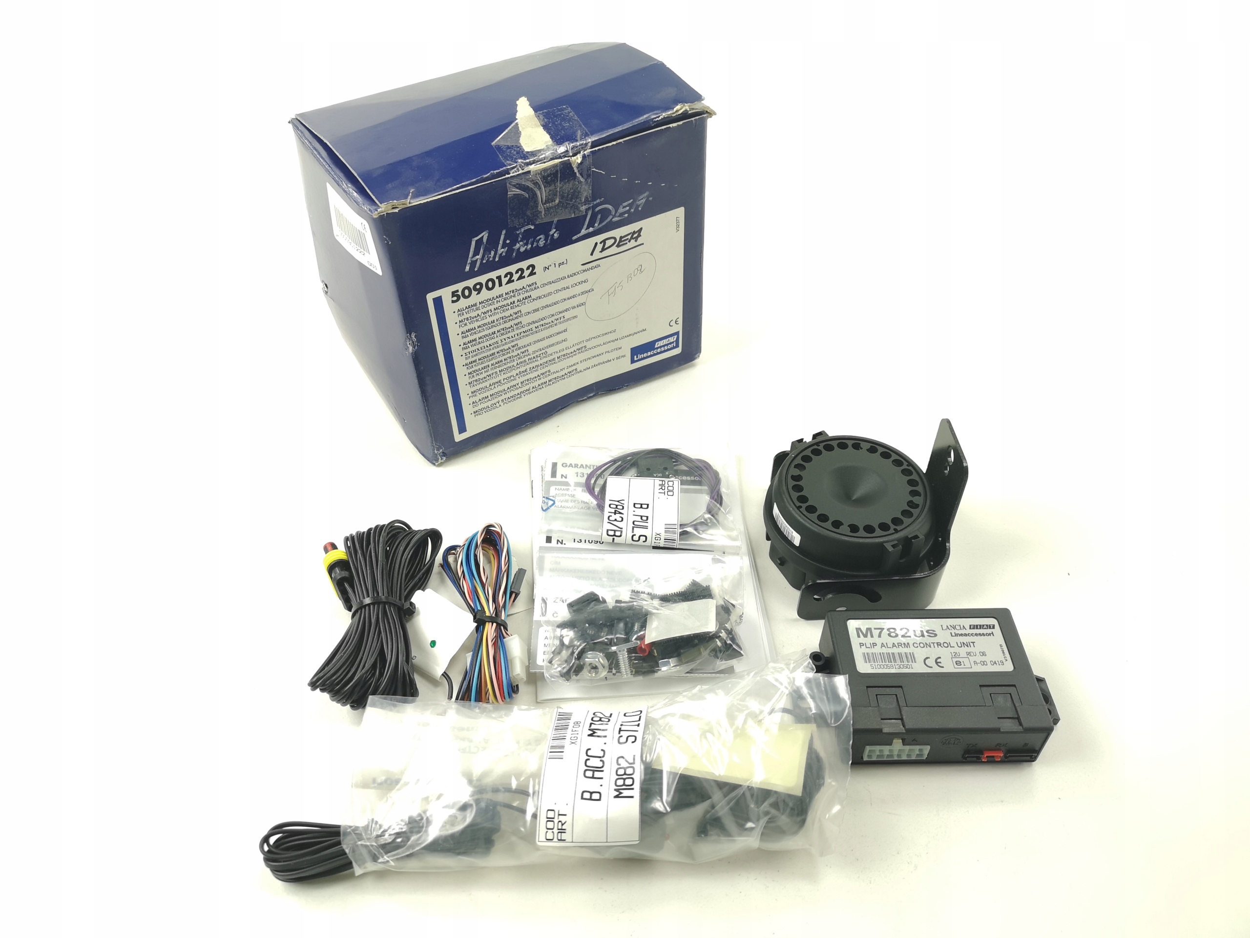 Autoalarm Proti Krádeži Fiat Idea 2003-2012 50901222