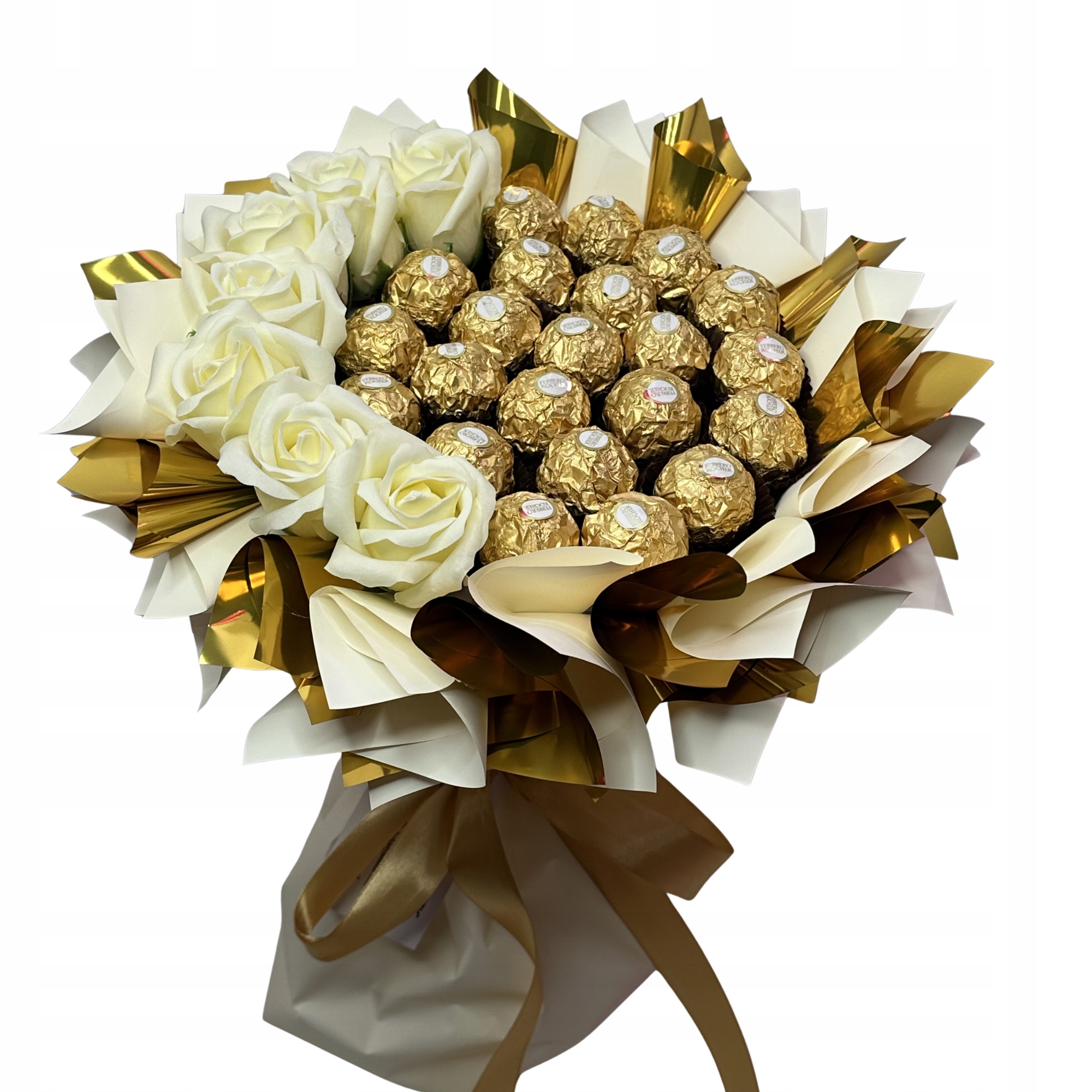 Zestaw Prezentowy Bukiet Ferrero Wesele Ślub Urodziny Dzień Mamy 18