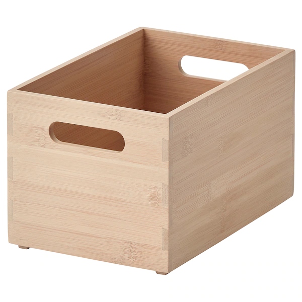

Ikea Uppdatera Pojemnik jasny bambus 16x24x15 cm